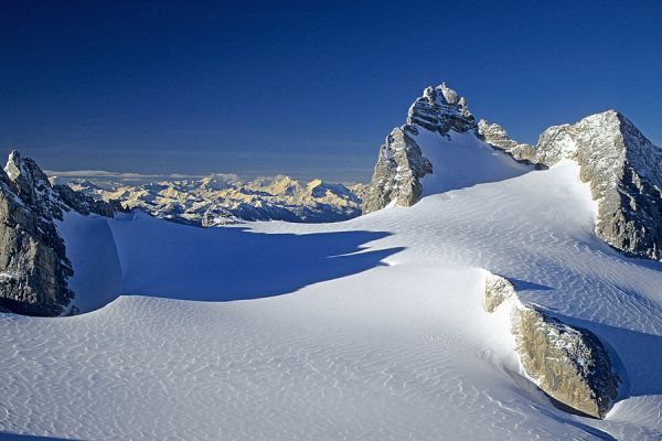 Schnee am Dachstein