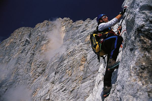 Klettersteig am hochen Dachstein