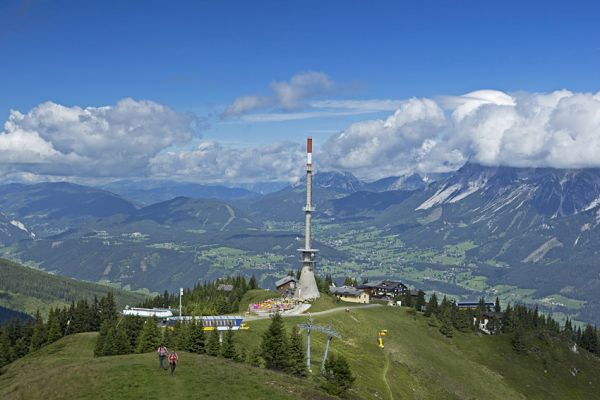 Sommer am Gipfel vom Hauser Kaibling