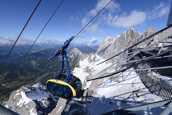 Die Gondel am Dachstein