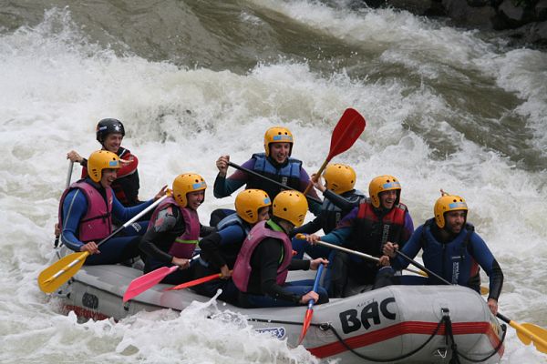 Wasserbatteln an der Enns