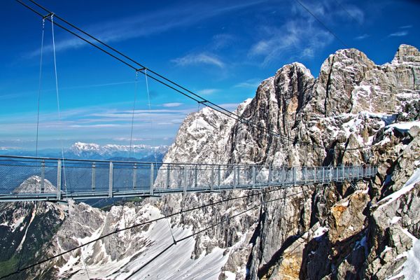 Die Hängebrücke Dachsteins